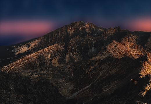 Mountain blur